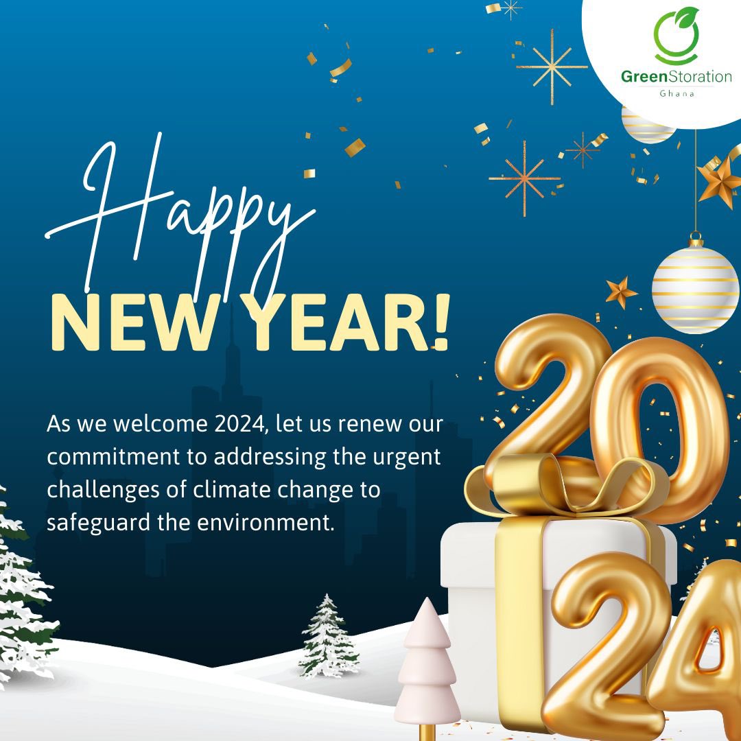 greenstoration's tweet photo. Wishing you a year of purposeful action and positive change. Happy New Year from all of us at Greenstoration🎄🎄🎆 

#ClimateAction2024
#NewYearNewBeginnings
#happynewyear https://t.co/N6JhqEruFl