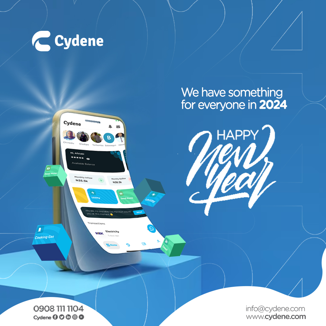Happy New Year!

Thanks for choosing Cydene and putting your trust in our service. We hope to keep serving you again in this new year.

#Cydene #CydeneExpress #HappyNewyear #Newyear #newyear2024 #January #january2024