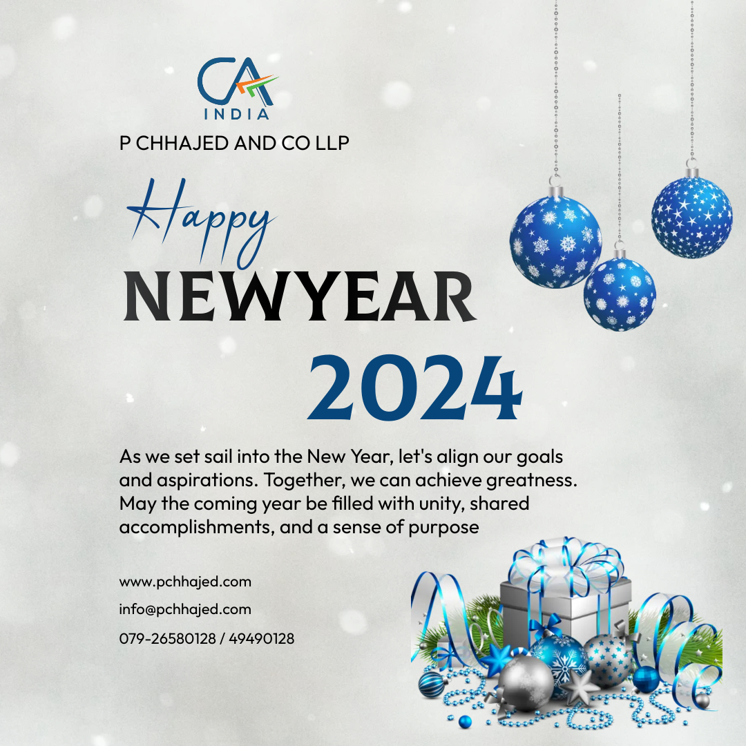 CAPChhajed's tweet photo. Happy New Year 2024 !! https://t.co/aygZgwpJOg