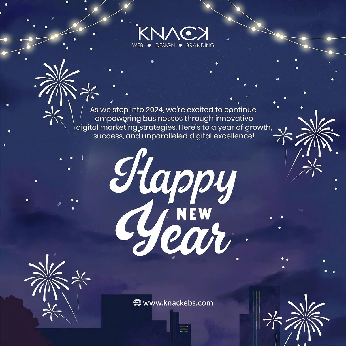 followknack's tweet photo. 🎉 Welcoming 2024 with boundless possibilities! 🚀 Team Knack is geared up to take your brand to new heights this year. Let's elevate your digital presence together! 💻✨

#NewYearNewDigitalJourney #Knack2024 #HappyNewYear https://t.co/KklZUsTjWx