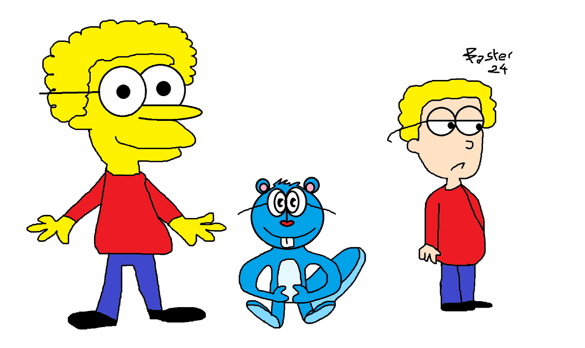 superbaster2015's tweet photo. decided to draw my oc in the style of my 3 favourite adult cartoons just for the hell of it https://t.co/vfPPa8J1Pl