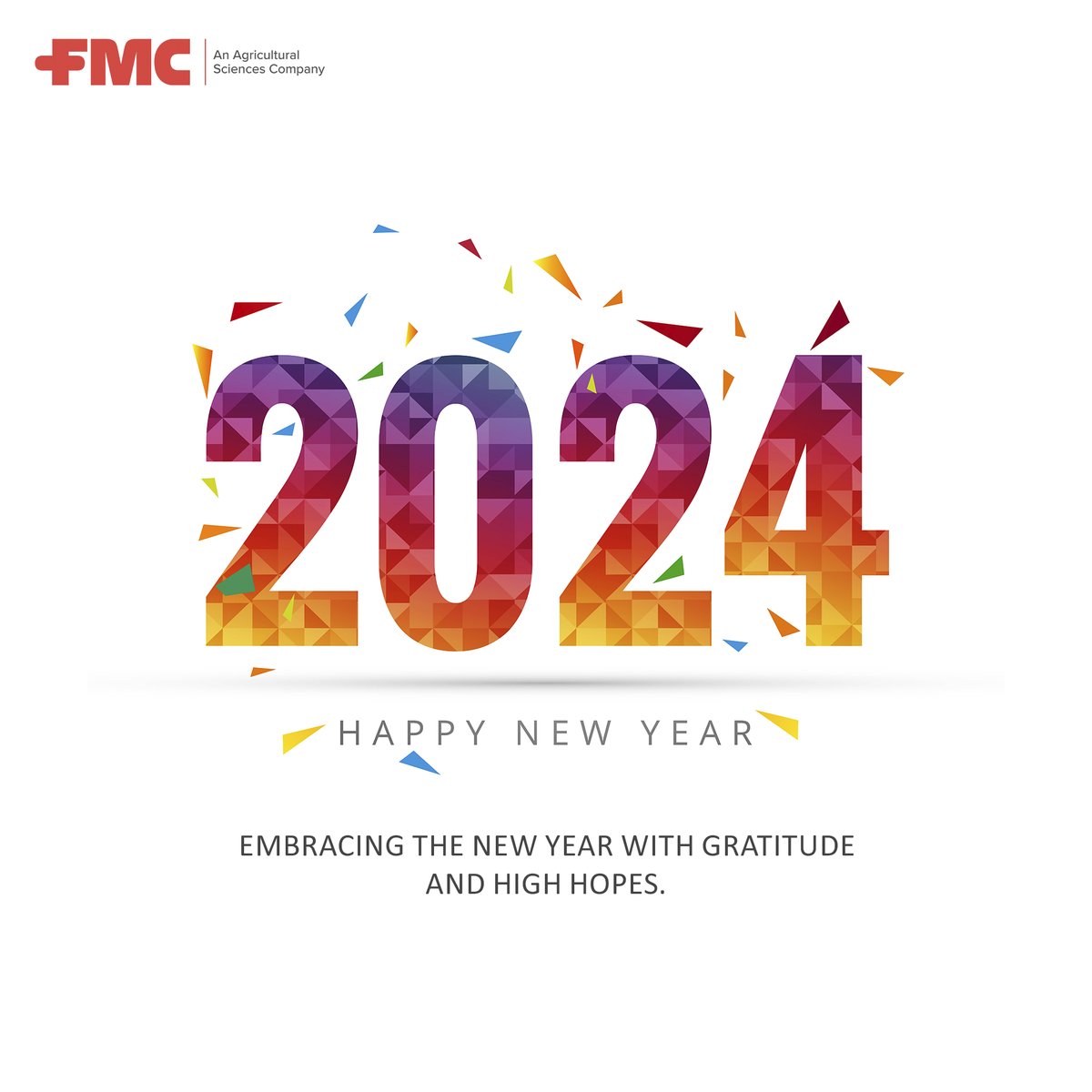 fmc_pakistan's tweet photo. Harvesting new dreams, sowing fresh beginnings! 🌾
Here's to a year of milestones, growth, and unwavering determination.

Happy New Year 2024🎉

#FMCPakistan #FMC #newyear2024 #gratitude #growth #success https://t.co/OCFW3hhpta
