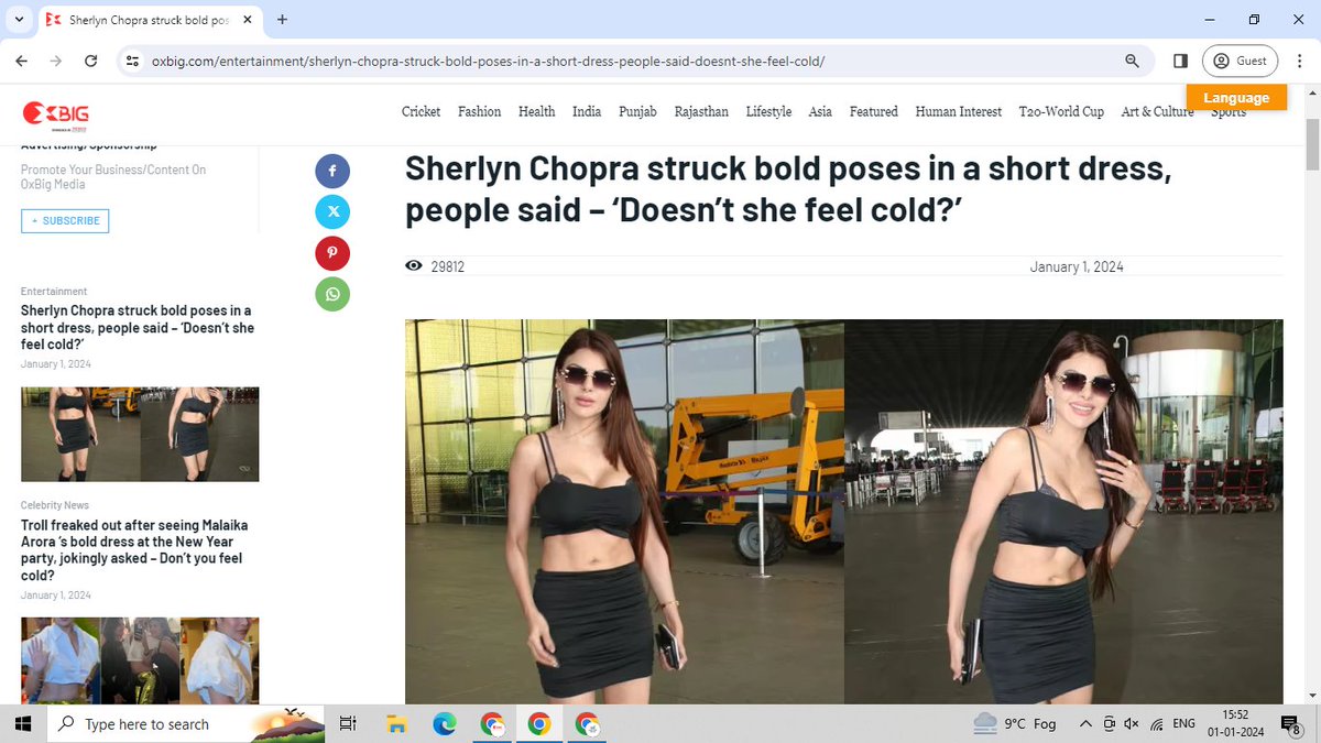 Sherlyn Chopra struck bold poses in a short dress, people said – ‘Doesn’t she feel cold?’

Read Full News oxbig.com/entertainment/…

#Bollywood #bollywoodactress #bollywoodhot #bollywoodactresshot #actressleaks #sherlyn #sherlynchopra #Hollywood