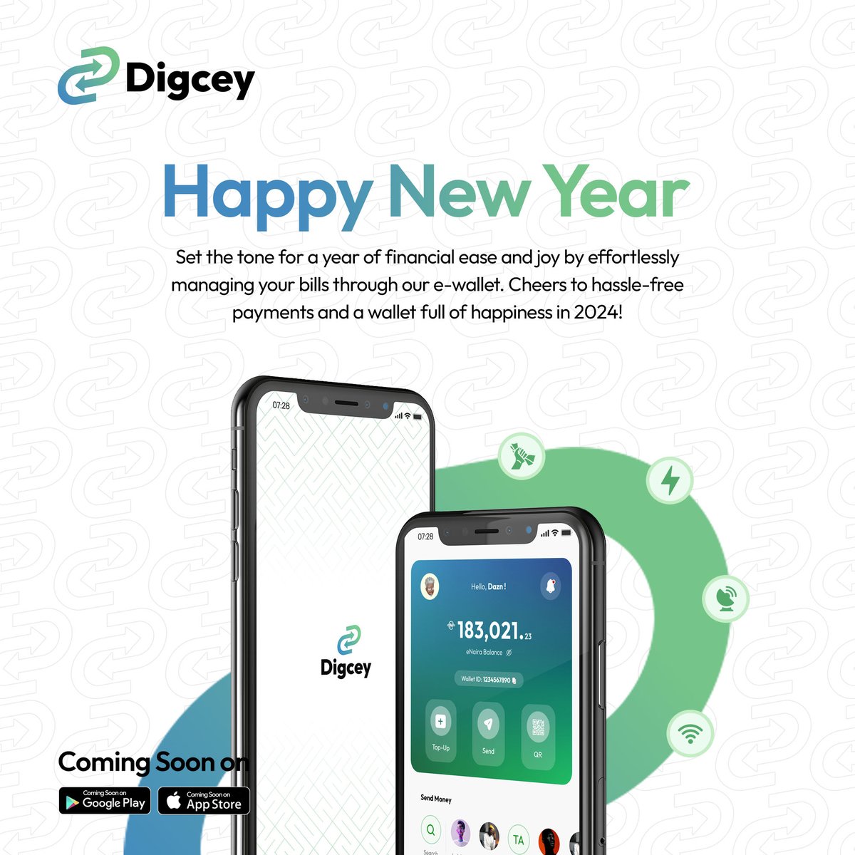 digceyapp's tweet photo. Wishing you a Happy New Year filled with abundance and financial ease. Here's to a year of smart investments and wealth-building! 🌟💰 #NewYearWealth #Digcey #FinancialEase https://t.co/fxQz7xhTgv