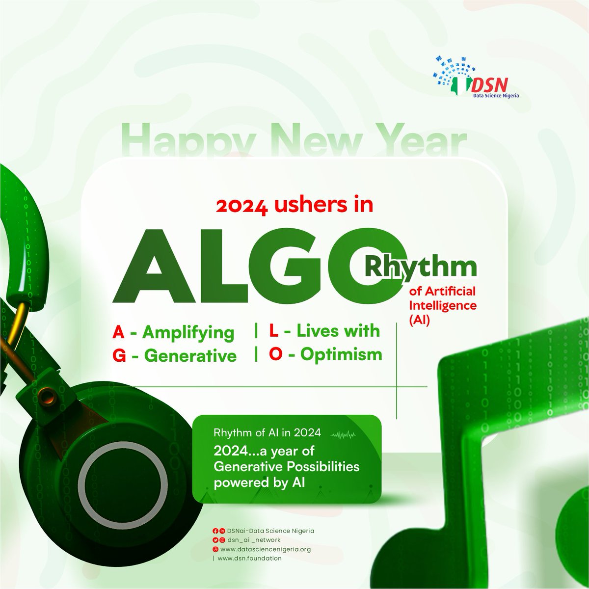Happy new year! Our algorithms predict a symphony of Generative Possibilities powered by AI, making 2024 your year of unparalleled potential. Just as last year saw hyper-parameters finely tuned for your success, get ready to ride the wave into a future shaped by AI innovation.
