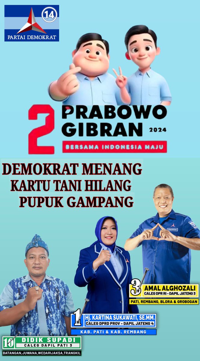 Riotama_didik's tweet photo. Wayahe sing tulus kerja nyata tampil lur..
@pemudaidamanid 
@KartinaSukawi 
@bmijateng_iso 
@OfficialBMI__ 
@BintangMudaID https://t.co/JkDDMkx2YQ