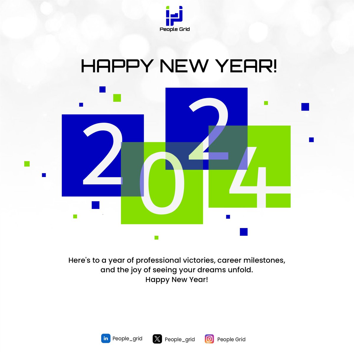 People_grid's tweet photo. Cheers to new beginnings and professional victories in the year ahead! 
#HappyNewYear 
#Welcome2024 
#youngprofessionals https://t.co/jSfU3QiyOn