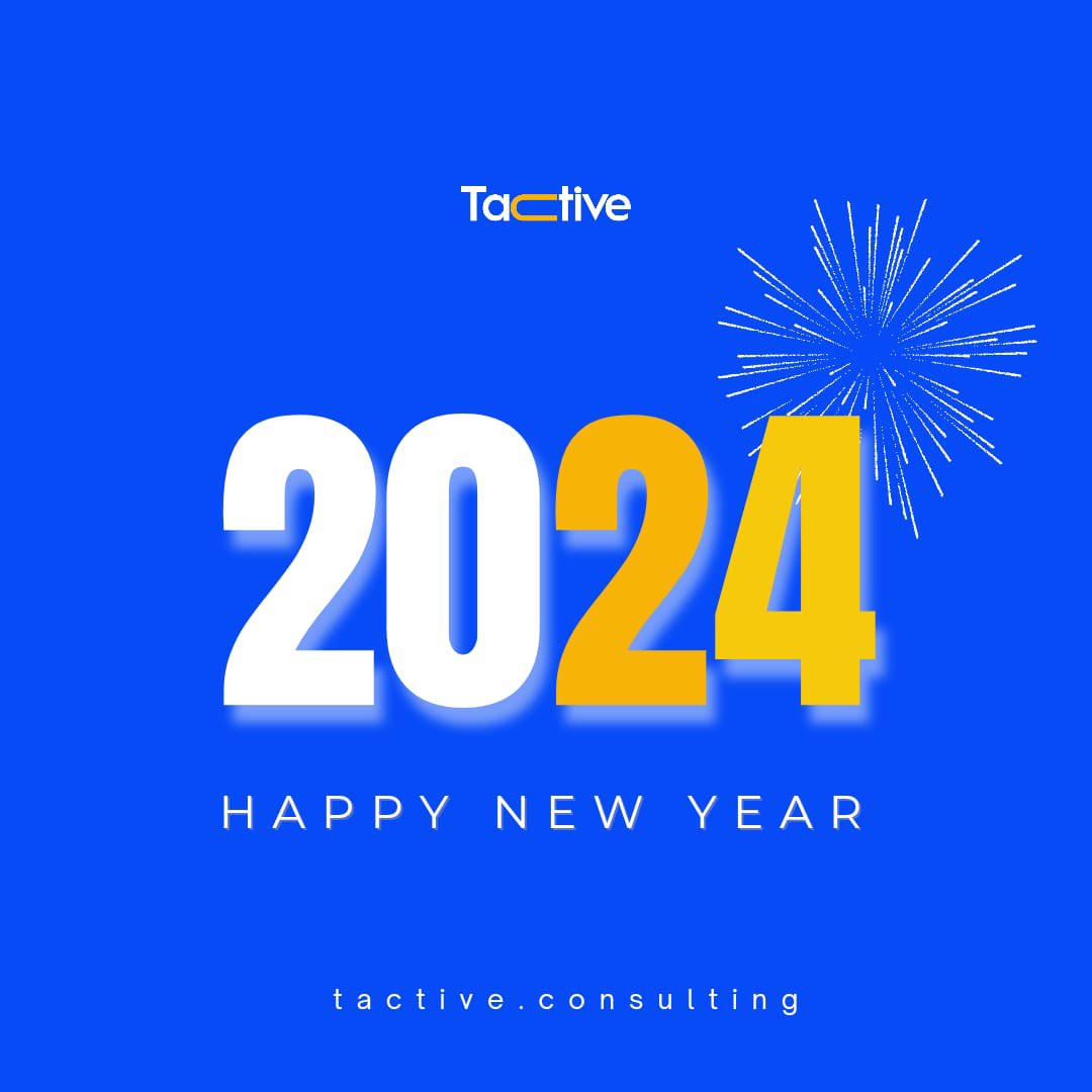 As we bid farewell to 2023 and welcome new beginnings, Tactive extends heartfelt gratitude to our valued stakeholders. May 2024 bring success, growth, and prosperity to us all. Wishing you a Happy New Year filled with endless possibilities! 

#2024 #happynewyear