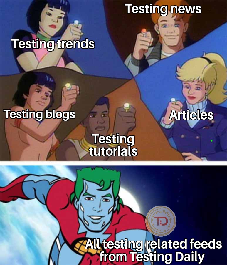 SH_TestingDaily's tweet photo. #Allinone
Download now to be a step ahead in Testing game
Link: https://t.co/55gWkCxeh3
.
.
#testingdaily #testingupdates #testingnews #selectorshub https://t.co/SaoYr4HJRf