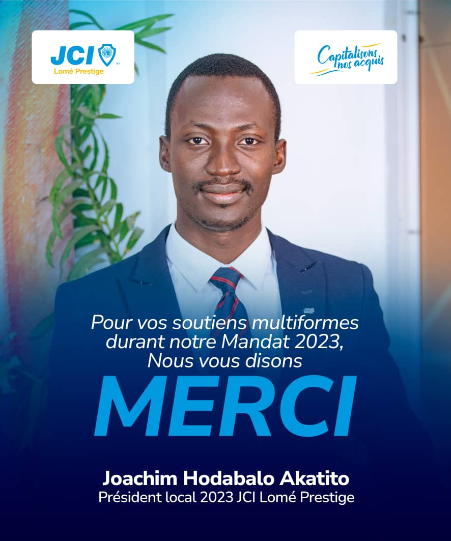 Merci d'avoir fait de moi votre premier serviteur ce mandat. Merci d'avoir travaillé à nos côtés. Merci pour les leçons apprises.
Excellent mandat 2024 à nous tous.