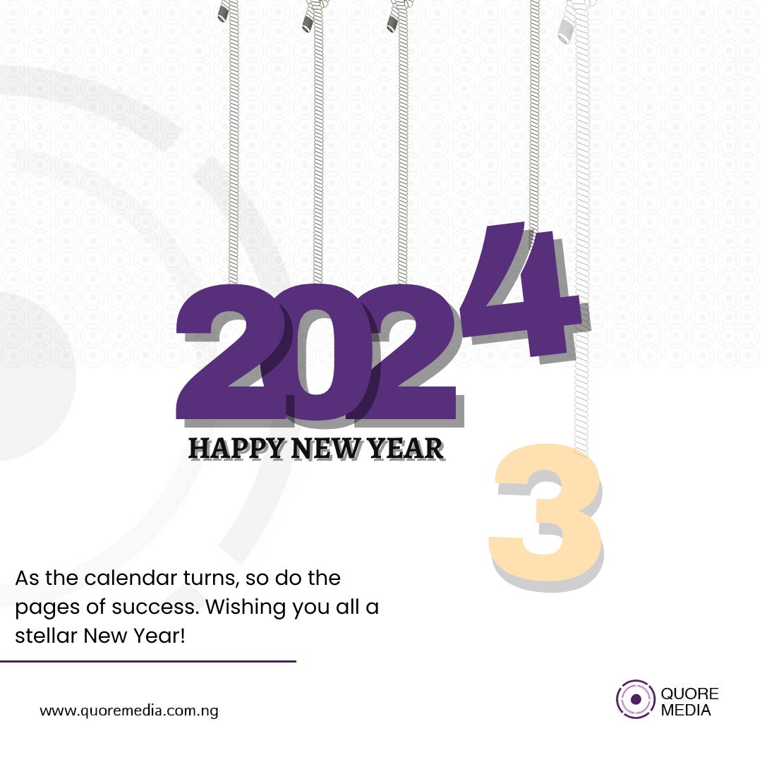 QuoreAgency's tweet photo. May the year bring you success, growth, and prosperity in your endeavors. Cheers to a new year of success and growth! 🎉

Let's make 2024 our best year yet!

#newyearmonday #quoreagency #happynewyear #branding #contentagency #monday2024 #1stdayoftheyear #mondayquote https://t.co/x3crhG9mcy