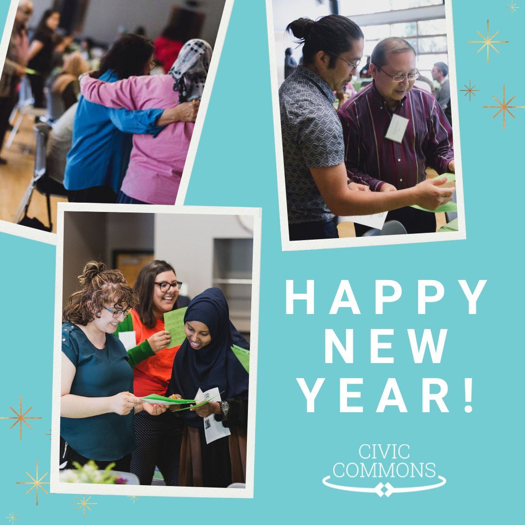 May the New Year bring us closer, inspire collaboration, and empower us to exercise our civic muscle for a brighter future. 

Together, we can achieve great things because we all do better — when we all do better!

#civiccommons #civicmuscle #community #inspire #newyear