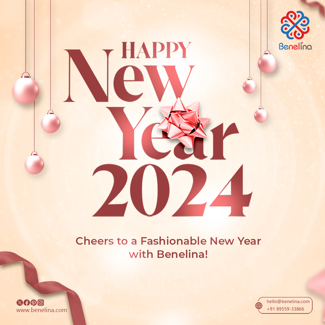 Benelinaaa's tweet photo. Let's redefine fashion with the touch of authentic tradition.✨
Happy New Year 2024 to all!
.
.
.
#HappyNewYear2024 #NewYear #Benelina #NewYearFashion https://t.co/t7X68hJ6M8
