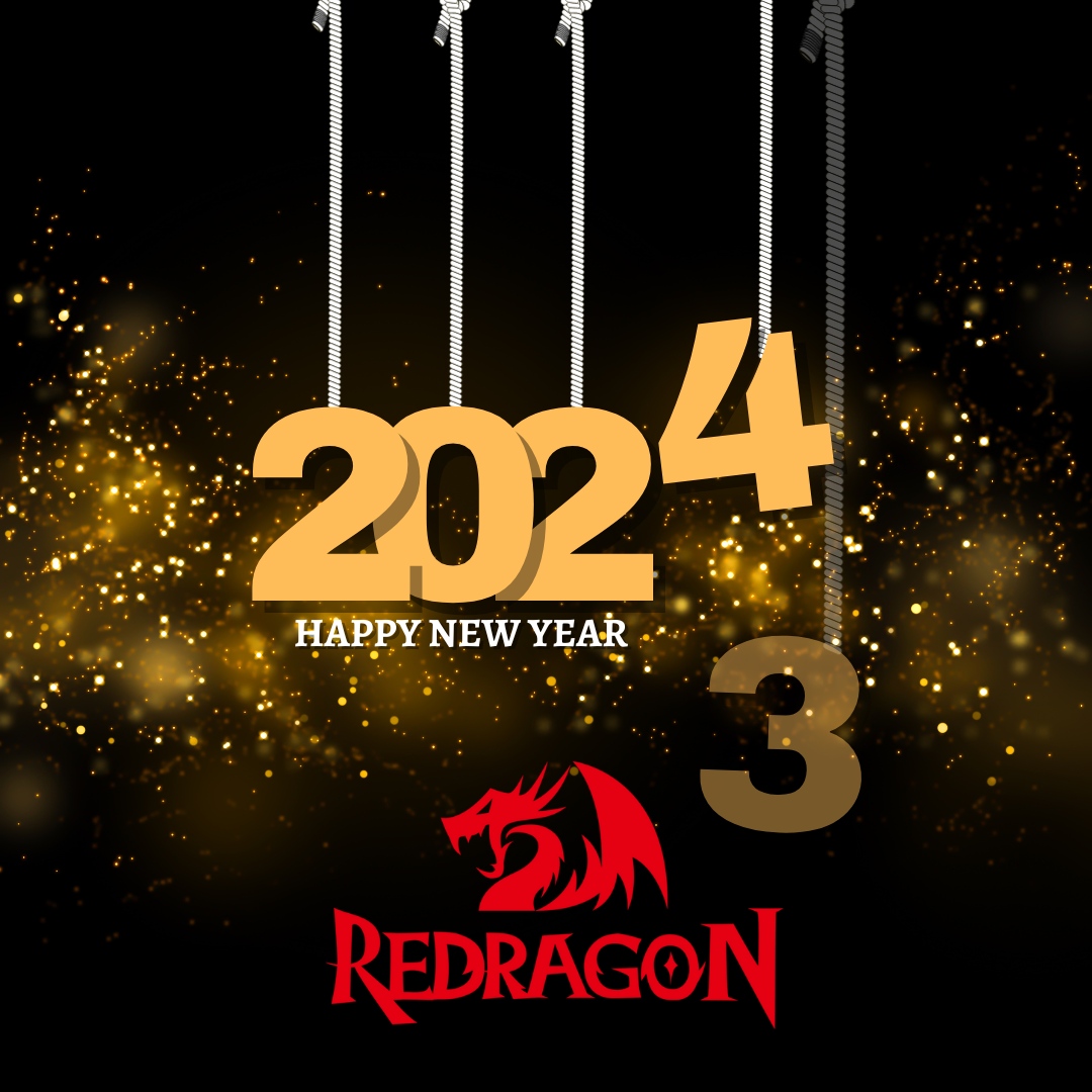 Redragonusa's tweet photo. HAPPY 2024! 🎉 https://t.co/vUVLHgU01B