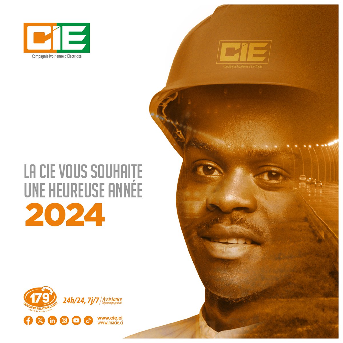 CIEofficiel's tweet photo. Cap sur 2024 ! C'est avec toute notre énergie, que nous vous souhaitons une belle et heureuse année, lumineuse et pleine de beaux projets.
#BonneAnnée2024
#CapSur2024
#TouteNotreEnergieAvotreservice https://t.co/2PTE8TB2Bs