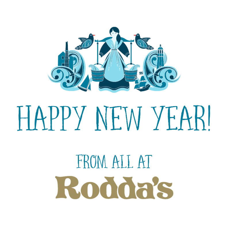 #HappyNewYear from all at Rodda's! Thank you to everyone for your support through 2023. Here's to 2024!