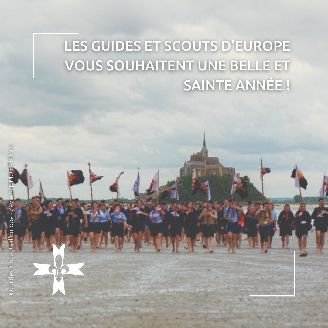 Les Guides et Scouts d’Europe vous souhaitent une belle et sainte année 2024 !
Ensemble vivons un scoutisme authentique et joyeux !

#2024 #BonneAnnée #TiensLaBarre!