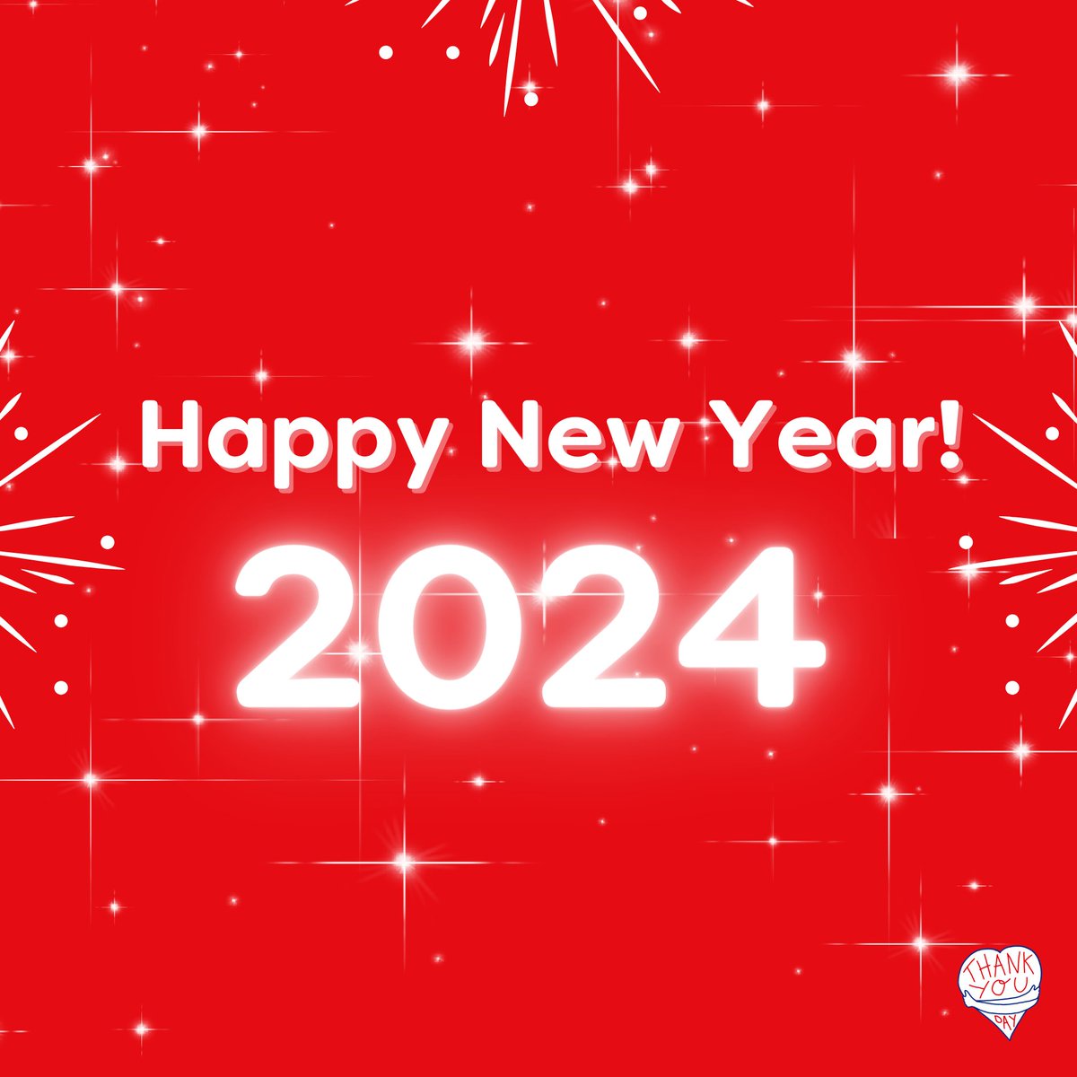 We wish you all a very Happy New Year! We are immensely grateful for your support and enthusiasm and we can't wait to see what 2024 has in store 🎉