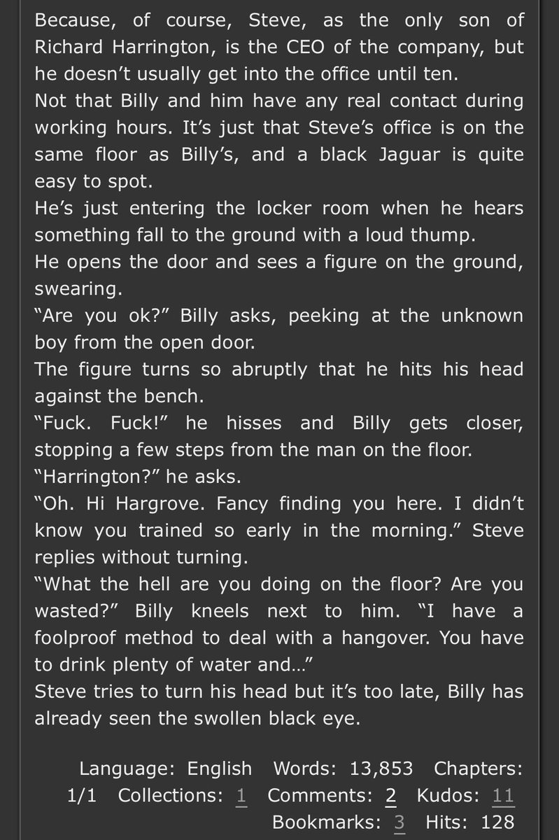 MedusapelagiaST's tweet photo. Lay down this armour - Stranger Things (TV 2016)
#HarringroveChristmasExchange fics authors have finally been revealed! So here is mine! A hurt/comfort, slowburn fic!
#Harringrove #StrangerThingsFanfic
https://t.co/HkLFgE3MNC via @ao3org https://t.co/ZO6Pt4ogGV
