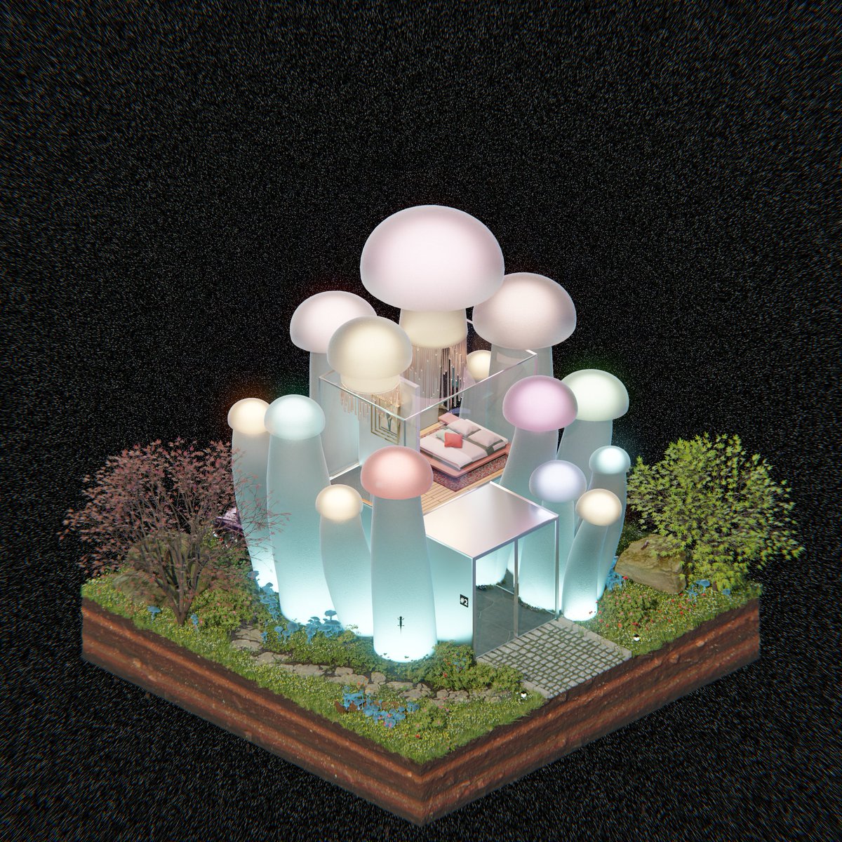 CryptoSoltan's tweet photo. @CoolwinSol Happy New year fam๐ฅฐ
Mushroom House #2
1/1
0.111 $ETH
https://t.co/xosjth6eQ1
#NFTkid #CryptoSoltan #NFT @foundation
I'll invite ๐โค๏ธโ๐ฅ
@samira_voxelart @MojdehShams @anaphoraen https://t.co/poq7XwBvWc