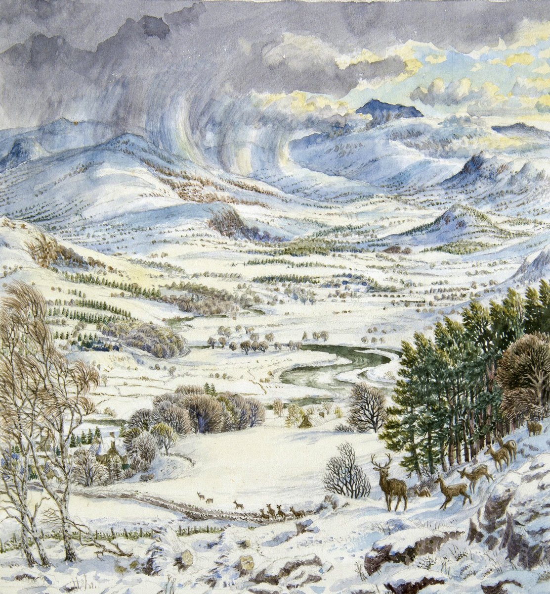 Other work of the Ladybird artists. The Spey Valley Artist: SR Badmin