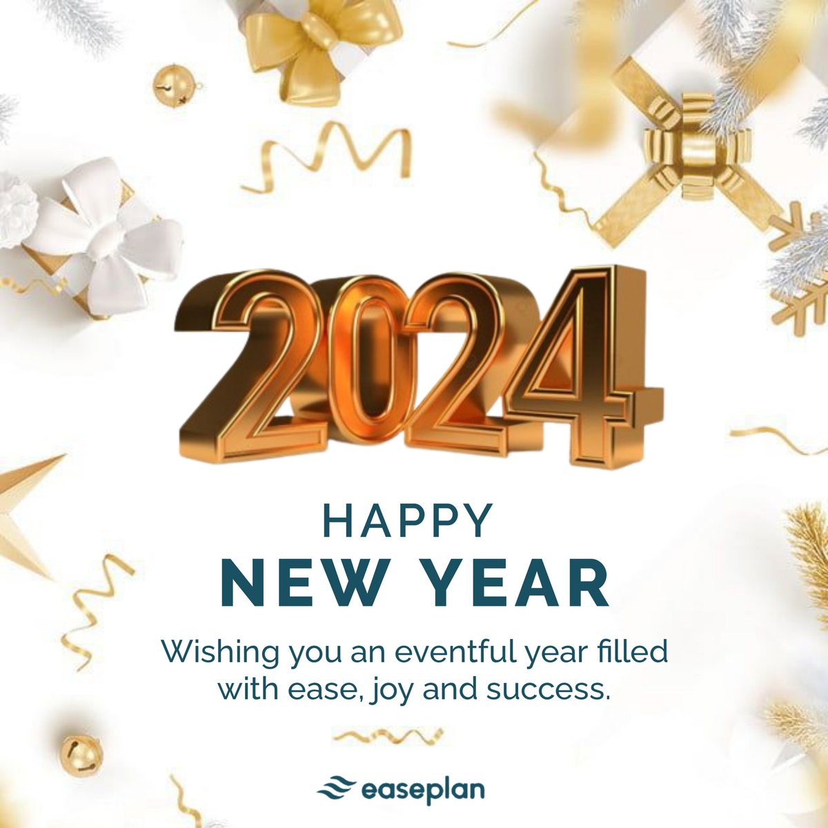 easeplan_team's tweet photo. I hope your 2024 is filled with eventful memories, love, joy, Peace and most importantly ease. 😍😍

Here's to a happy new year, we wish you a successful 2024. May God grant you all your heart desires.

Happy new year. 🎉

#easeplan #happynewyear #happynewyear2024 https://t.co/nbWByOCD7B