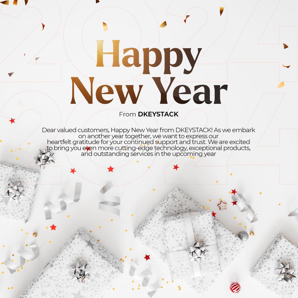 dkeystack's tweet photo. Happy new year 🎊 https://t.co/sLyMrvxxvY