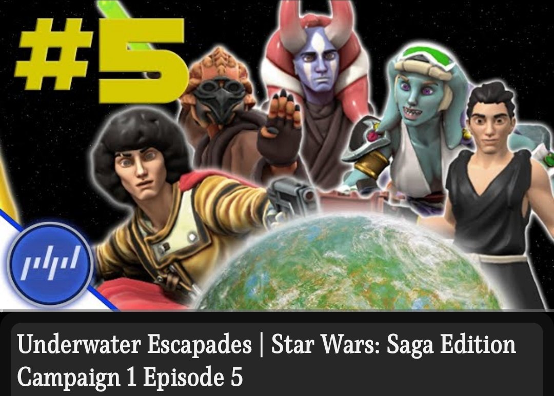 CallumJohnsYT's tweet photo. Episode 5 of our EU TTRPG adventure is up! Enjoy!
https://t.co/qsHFOLiZ1s
#StarWars #StarWarsEU #StarWarsLegends #CallumsCantina #Legends #ExpandedUniverse #StarWarsSagaEdition #SWTTRPG #SWRPG #EURPG #EUTTRPG https://t.co/eWRqcvNFqw