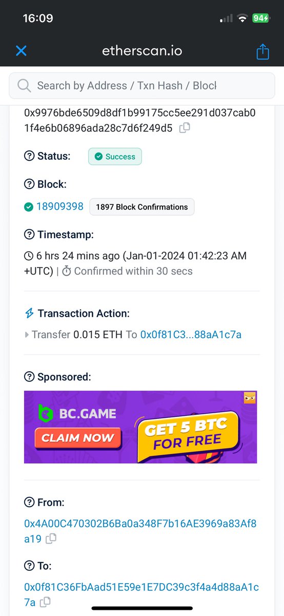klfilmcamera's tweet photo. @friendtech Hi. I have signed up friendtech and transfer ETH to my friendtech wallet but friendtech still show balance 0eth and i cannot proceed. Can check or how to proceed next step as friendtech not updating wallet balance? etherscan showed transaction successful 6hours ago. https://t.co/vXMTeTjR4i