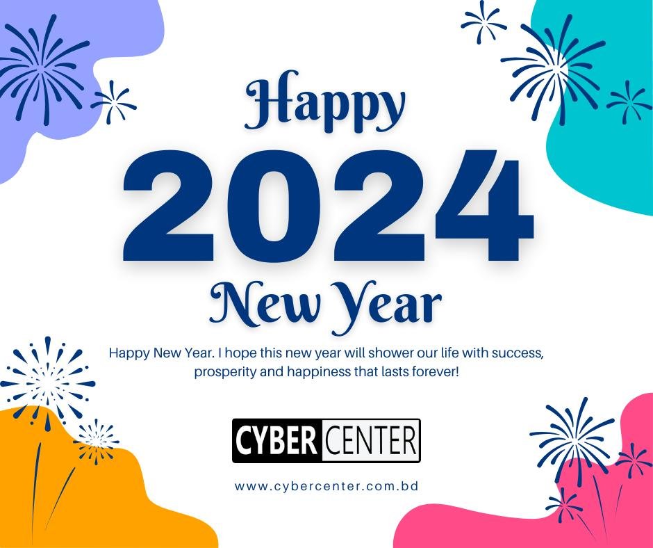 CyberCenterBD's tweet photo. 🎆Happy New Year 2024! #CyberCenter https://t.co/2ueYhWfdK8