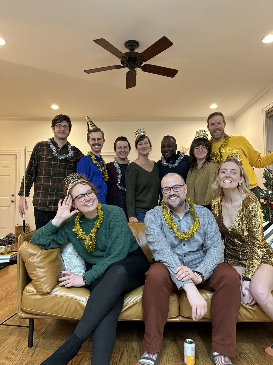 Happy New Year, everyone! It was a treat to ring it in with amazing friends. 💜 #HappyNewYear