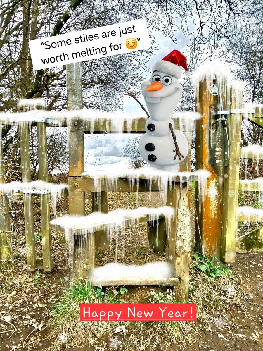 Ben_Alden_'s tweet photo. Wishing you all a very peaceful 2024 🙂

Planning a new year's day walk? Imagine your delight if you came across this glorious wooden stile 😉
Olaf is certainly very proud - please show your love by voting his stile into the #StileCup2024 final -poll below  ⤵️ #no3 🙏🙏🙏 https://t.co/fQgylUTi5h
