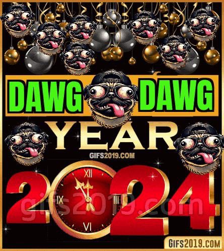 Happy new year to all my $DAWGS 🎉 We will show everyone what a community can accomplish and make 2024 the year of the $DAWG