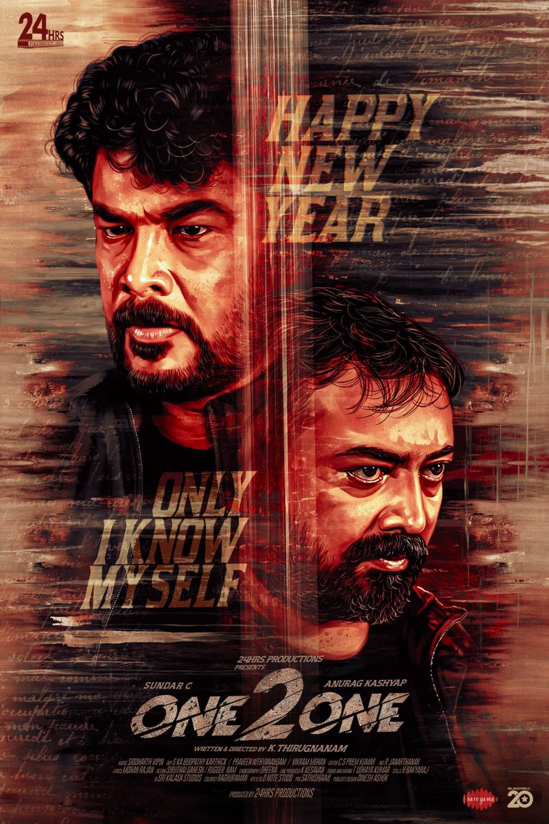 Team #One2One Wishes a very happy NewYear2024💥

Written and Directed by #KThirugnanam
#SundarC @anuragkashyap72 @24hrsproductio4 @sidvipin @nituchandra @raginidwivedi24 @actorvijayvarm1 @ECspremkumar @dop_praveen25 #skaboopathy #vikrammohan #mohanrajan @dineshashok_13 @teamaimpr