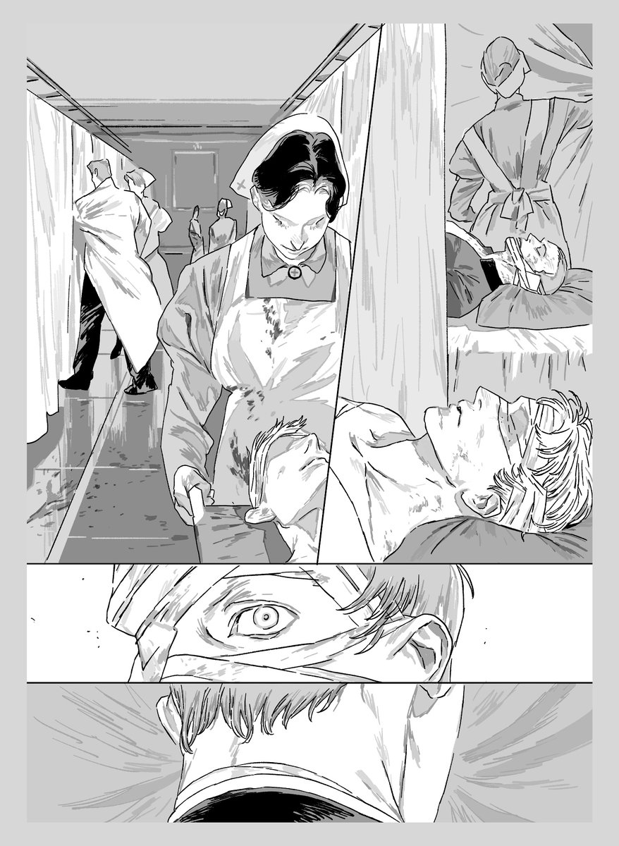 O_nlysalvat's tweet photo. oc漫画 神父和负伤兵 nsfw
（1/8） https://t.co/gQRKCRZWFI