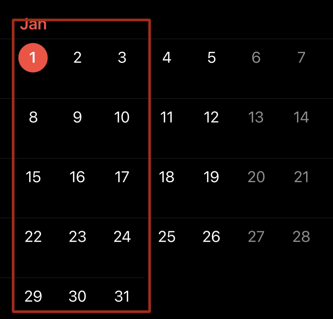 Have you seen the length of January 2024?