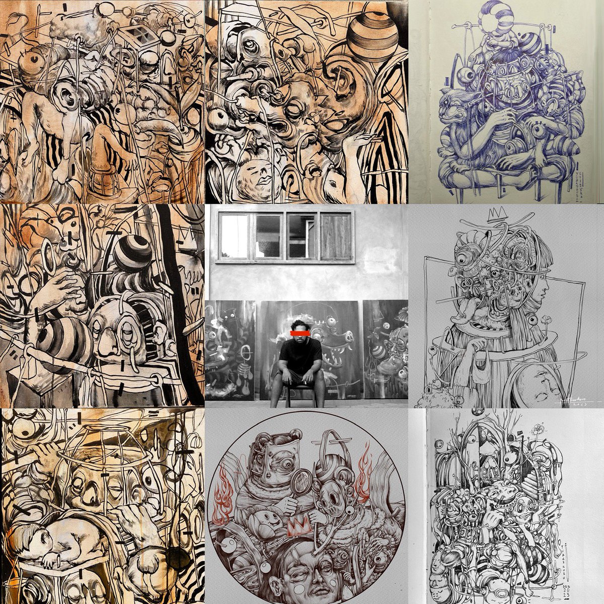 Drawing on canvas and paper 2023 Recap

Happy new year 2024

#nft #nftart #CleanNFT #XTZ   #NFTs #earhole #NFTCollection #NFTCommunity #NFTartist #Solana #SolanaCommunity