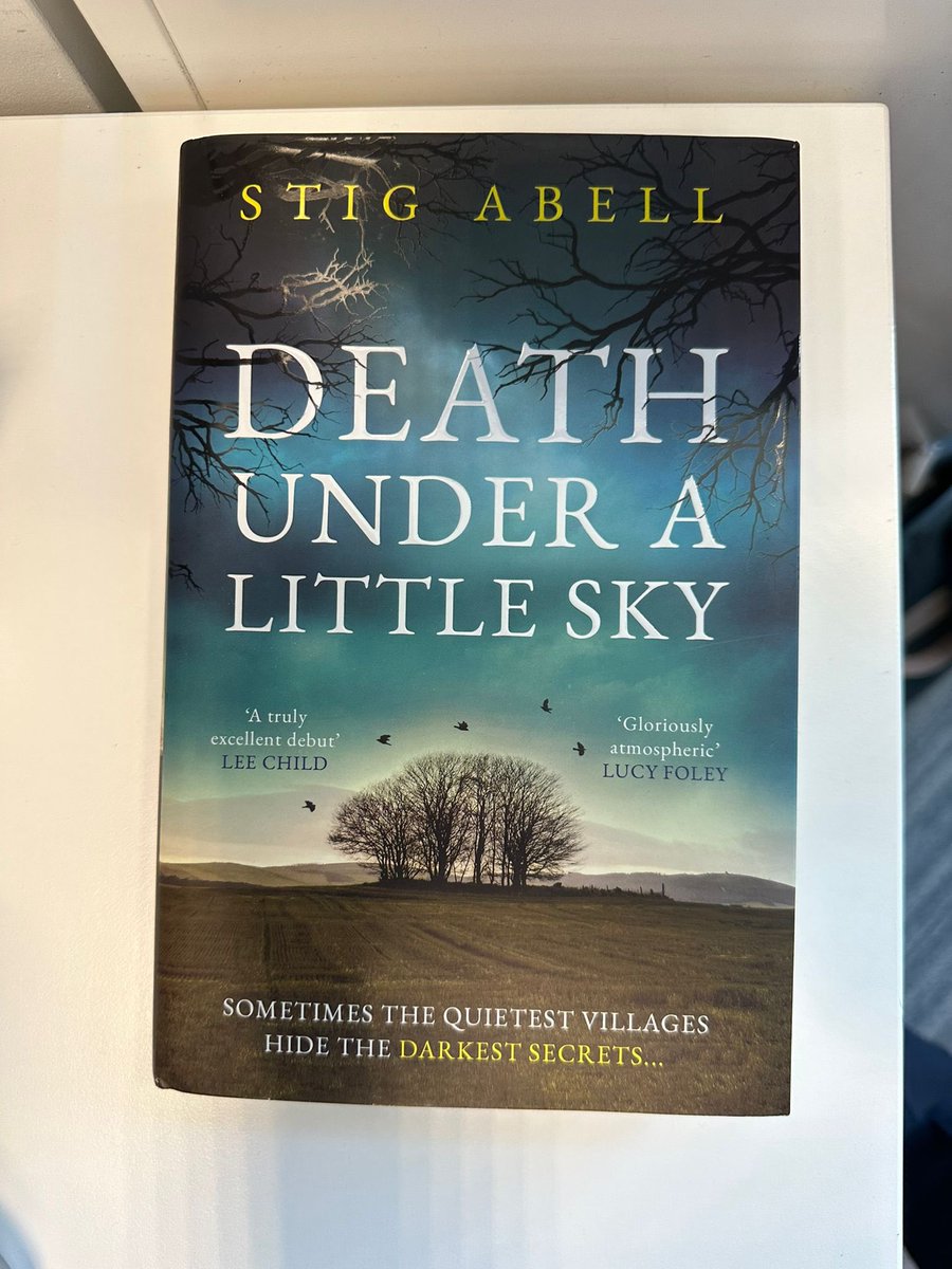 A new year, and my dream of being a crime writer continues. Death Under a Little Sky comes out in paperback in the UK and US. And then the next in the series: Death In a Lonely Place. Something to read if you like crime, countryside, and a bit of romance. amazon.co.uk/s?k=stig+abell…