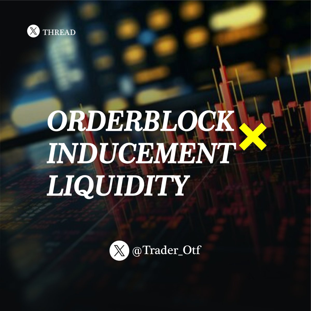 Trader_Otf's tweet photo. ORDERBLOCK×INDUCEMENT 

ORDERBLOCKS" refer to areas on a price chart where significant buying or selling activity has occurred.These blocks are formed by a cluster of orders typically large institutional orders or are often associated with a significant shift in market sentiment. https://t.co/sxqUZl43VU