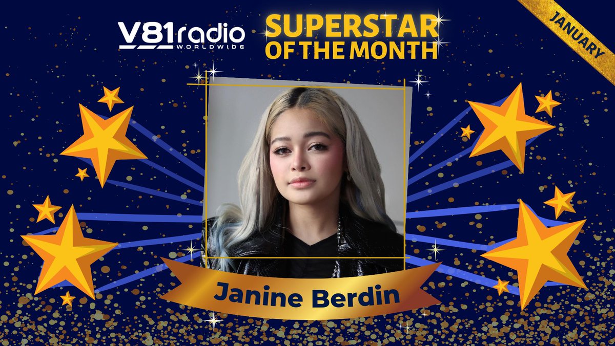 Welcome 2024 with our SuperStar of the Month for January, Janine Berdin.
3 consecutive songs from Janine Berdin like “Mahika“, “Bagay Nga Tayo Pero”, “Mas Mabuti Pa”, “Sitwasyonship” and more will be played every 9am, 12pm, and 6 pm (Philippine time) on our mobile app and website