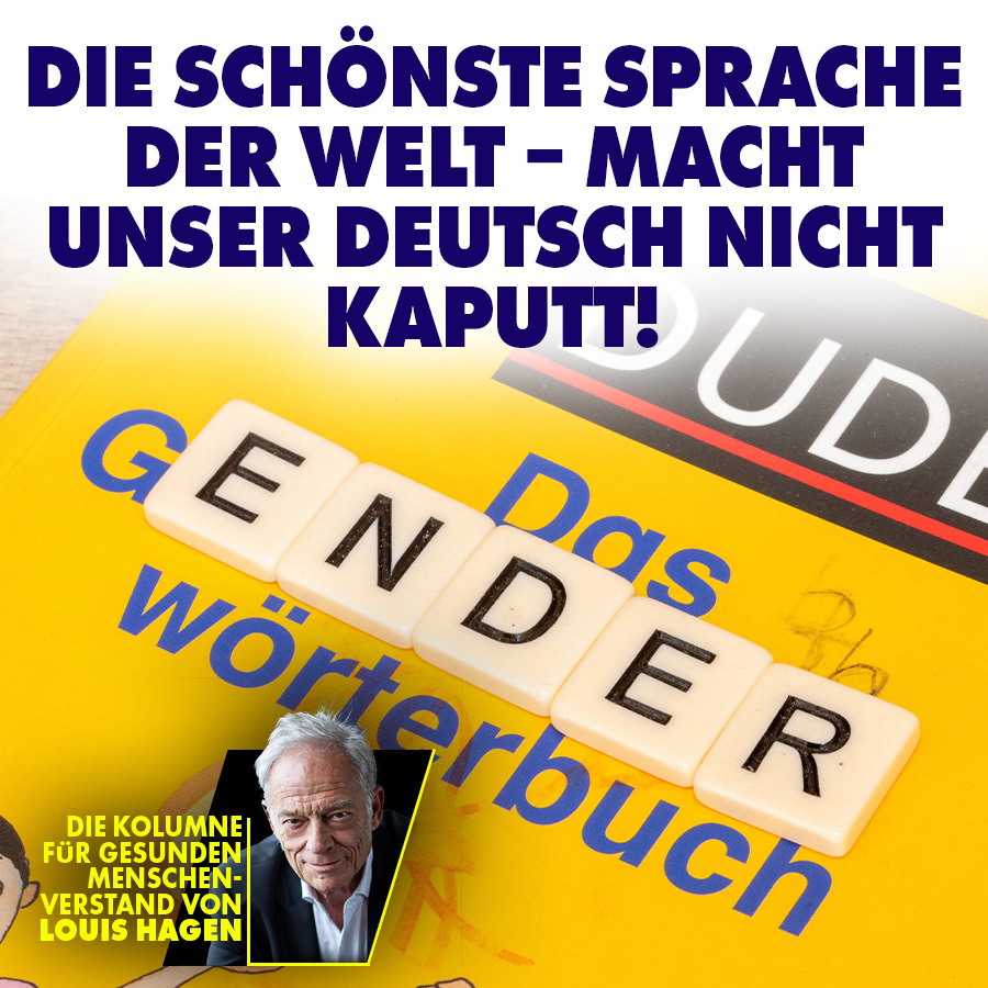 niusde_'s tweet photo. Gendern schafft keine gerechtere Welt. Gendern macht unser schönes Deutsch kaputt. Die Sprache von Schiller und Goethe.
https://t.co/1COrTtnOet https://t.co/xKLgIEYa8k