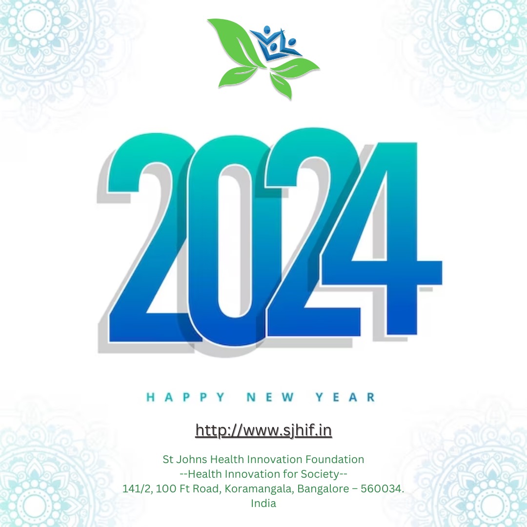 May this year bring new happiness, new goals, new hopes, and achievements!  Wishing each of you and your families a wonderful year ahead! <a href="/StJohnsResearch/">St. John's Research Institute #SJRI</a> <a href="/StJohns_Blr/">St. John's National Academy of Health Sciences</a> <a href="/CAREADDatSJNAHS/">CAREADD SJRI</a> #SJHIF #HappyNewYear2024