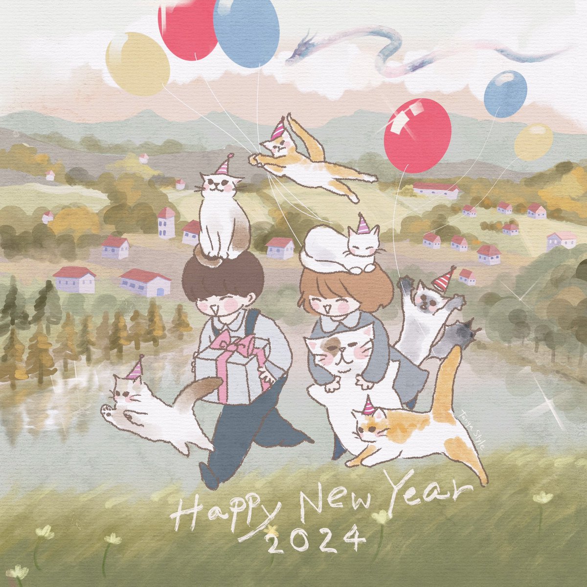 Happy New Year 2024 🎉 ขอให้ปีนี้ทุกคนมีความสุข สุขภาพแข็งแรง เงินทองไม่ขาดมือนะคะ สิ่งที่ไม่ดีก็ขอให้ผ่านไป หลังจากนี้ขอให้มีทุกคนได้พบเจอแต่สิ่งดีๆค่ะ 🎉🎊❤️