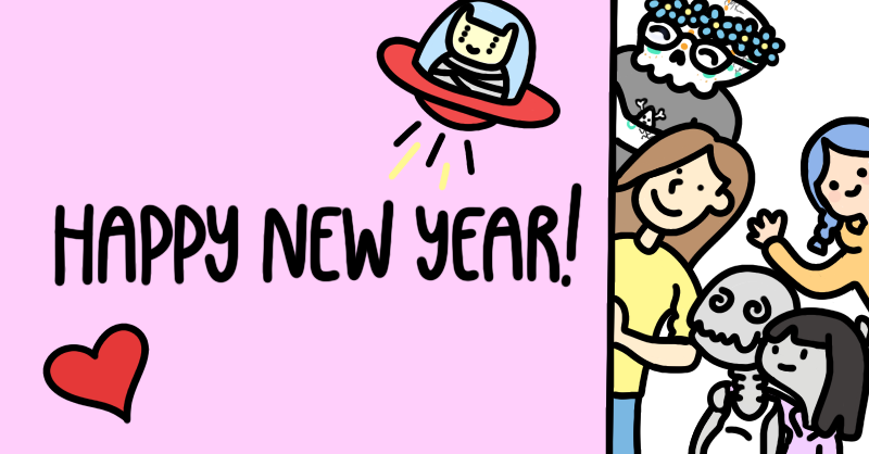 Happy new year from me and my little NFT collection <a href="/the_mories/">The Mories 💀</a> <a href="/alienfrens/">alien frens</a> <a href="/BokiNFT/">Boki</a> <a href="/LongLostNFT/">Long Lost</a> ✨