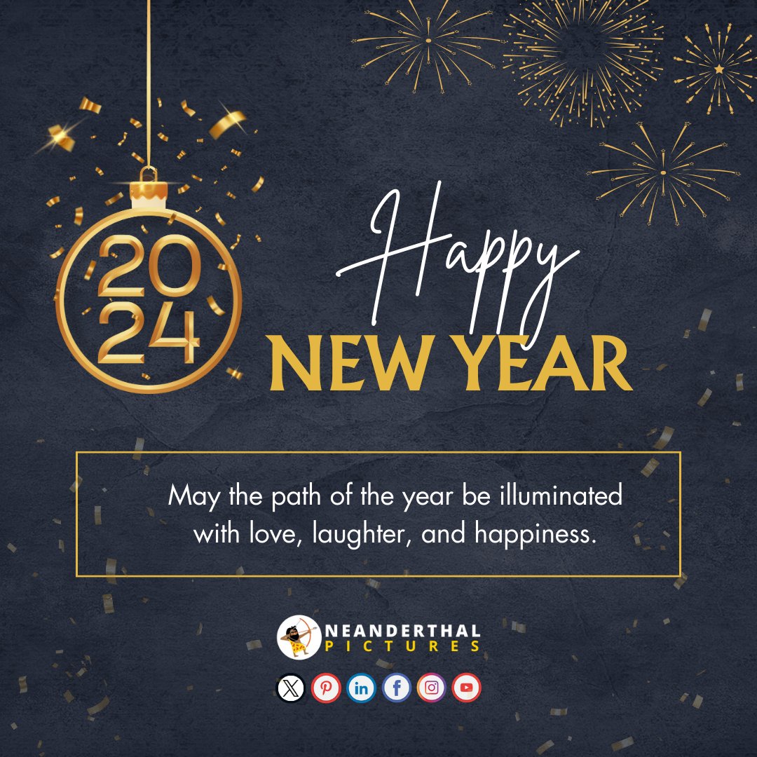 NeanderthalPics's tweet photo. Happy and Prosperous 2024!

#happynewyear #newyear2024 #neanderthalpictures #promotions #filmproduction #mediaproduction #b2bmarketing #socialmediapost #digitalmarketingagency #adagency https://t.co/UFBDZ7zO2Z
