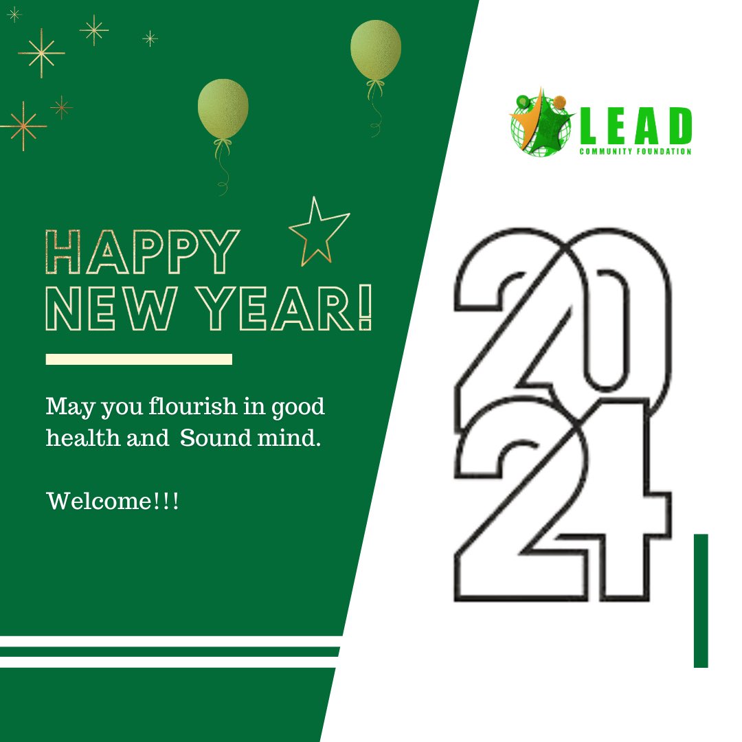 We at LEAD Community Foundation welcome our volunteers, partners and friends to 2024.

#mentalhealth #newyear