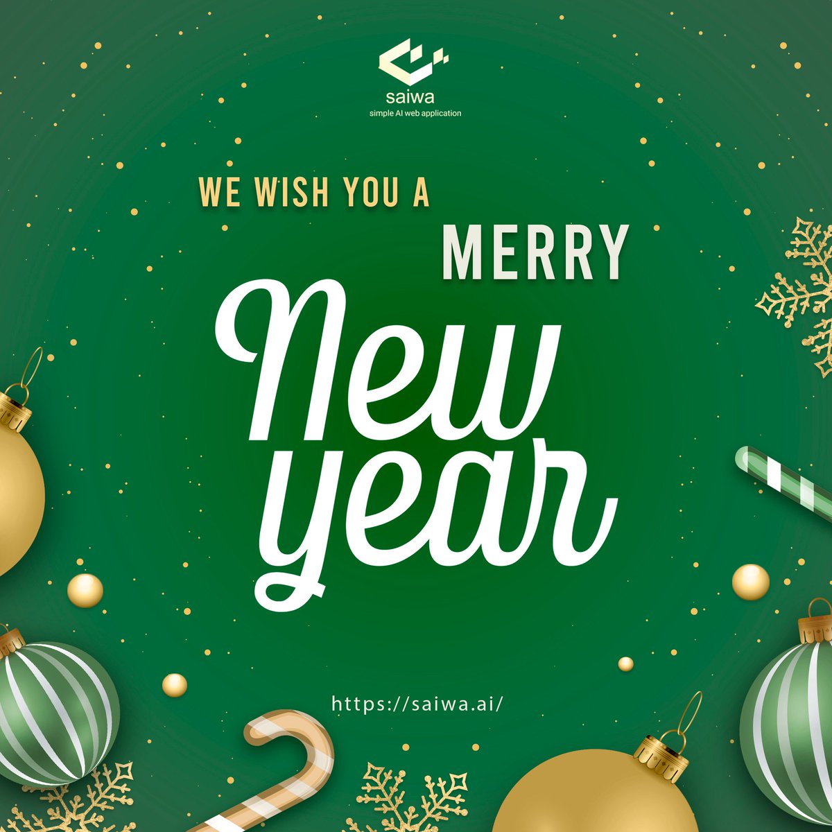 Exciting Opportunities, Endless Possibilities, and the Courage to Chase your Dreams ...

Wish you all a very happy new year 🎉🎊 🎄

Please check us in a few hours for exciting news of discounts on Saiwa services 👍
saiwa.ai

#newyear2024 #saiwa