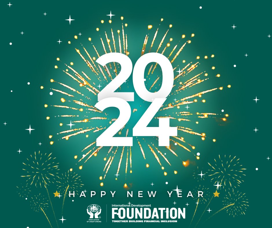 As we begin 2024, everyone here at the Foundation would like to wish you and your families a Happy New Year!

Thank you to all of our supporters throughout 2023, and we wish our partner credit union movements continued success.

#HappyNewYear #creditunions #financialinclusion