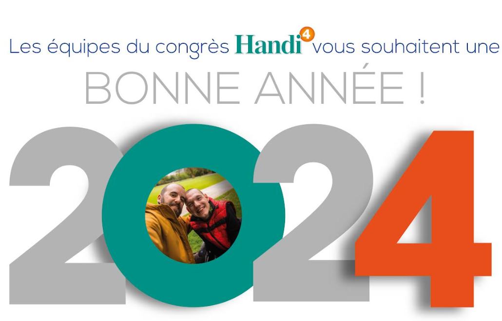 🎉🙂Toute l'équipe de CINEDIT organisateur du congrès Handi4 vous présente ses meilleurs vœux pour cette nouvelle année et vous attend en forme pour ses 4 congrès en 2024! 🙏  zurl.co/Ddkv