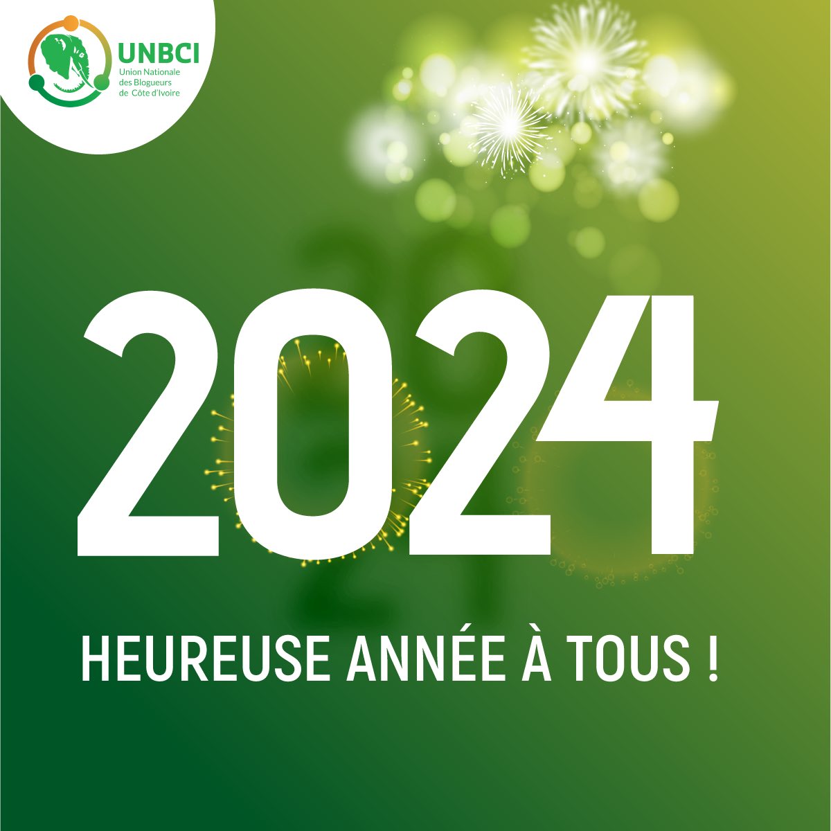 Fructueuse année 2024 à tous !! 
#Gounbci 
#HappyNewYear